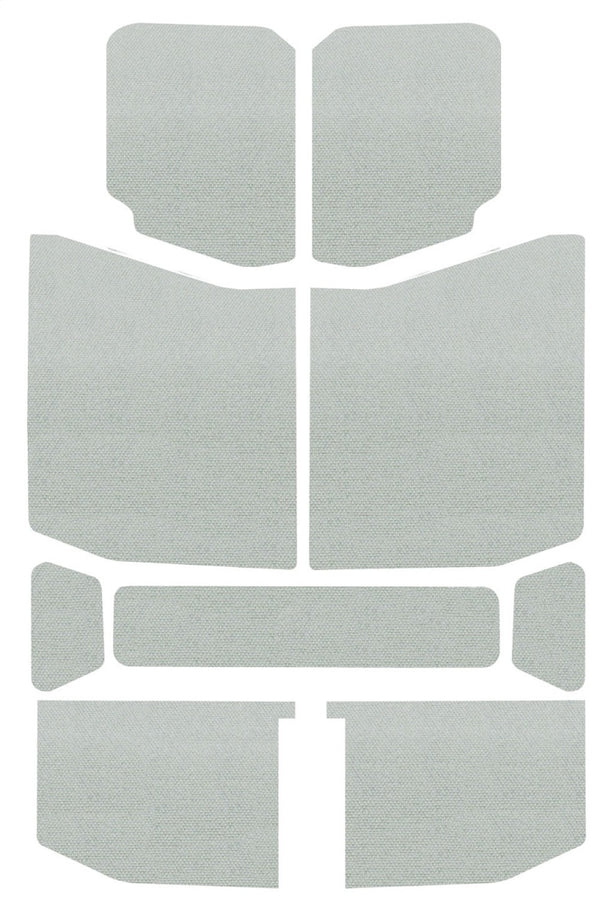 DEI 18-23 Jeep Wrangler JL 4-Door Boom Mat Headliner - 9 Piece - White DEI 18-23 Jeep Wrangler JL 4-Door Boom Mat Headliner - 9 Piece - White