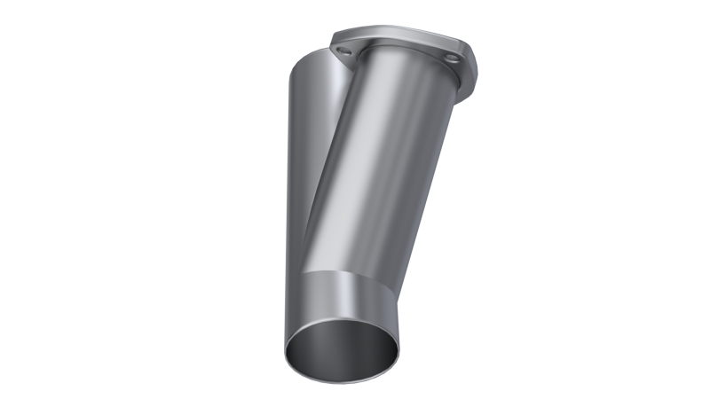 QTP 3in Weld-On QTEC Exhaust Cutout Y-Pipe QTP 3in Weld-On QTEC Exhaust Cutout Y-Pipe