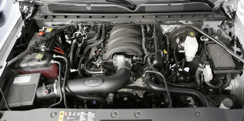 Airaid 17-18 Chevrolet Silverado / GMC Sierra V6-4.3L F/I Airaid Jr Intake Kit - Oiled / Red Media Airaid 17-18 Chevrolet Silverado / GMC Sierra V6-4.3L F/I Airaid Jr Intake Kit - Oiled / Red Media