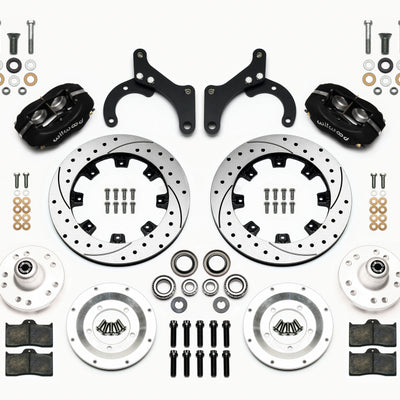 Wilwood Forged Dynalite Front Kit 12.19in Drilled 59-64 Chevy Impala / 63-64 Corvette