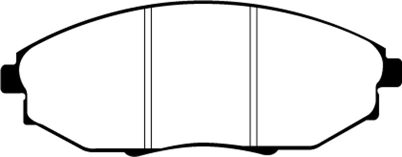 EBC 04-06 Chevrolet Epica 2.5 Greenstuff Front Brake Pads EBC 04-06 Chevrolet Epica 2.5 Greenstuff Front Brake Pads