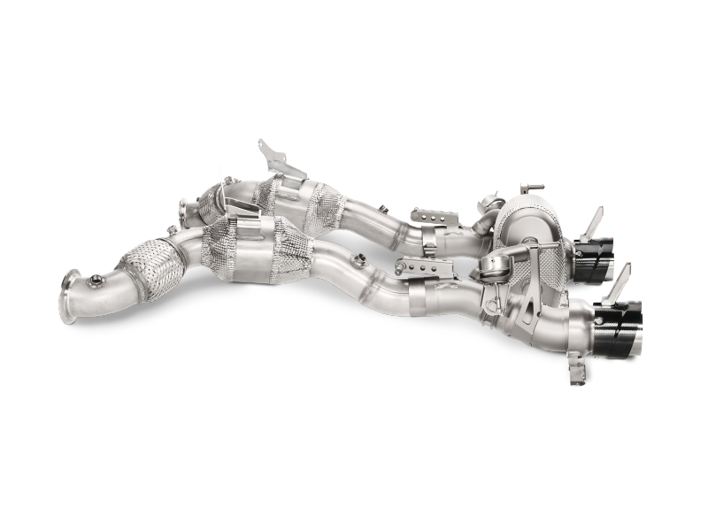 Akrapovic 16-17 Ferrari 488 GTB/488 Spyder Slip-On Line (Titanium) w/ Carbon Tips Akrapovic 16-17 Ferrari 488 GTB/488 Spyder Slip-On Line (Titanium) w/ Carbon Tips