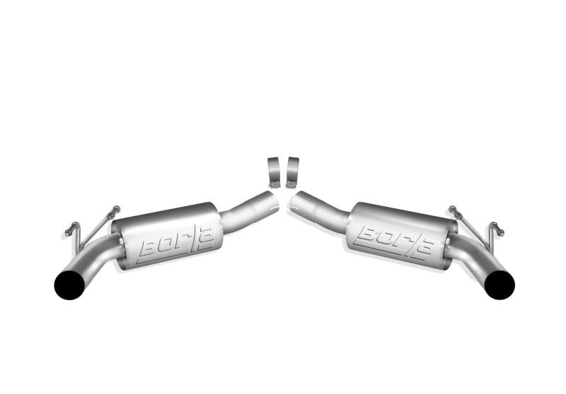Borla 10-11 Chevy Camaro SS Coupe/Convertible 6.2L 8cyl SS S-Type Exhaust (REAR SECTION ONLY) Borla 10-11 Chevy Camaro SS Coupe/Convertible 6.2L 8cyl SS S-Type Exhaust (REAR SECTION ONLY)