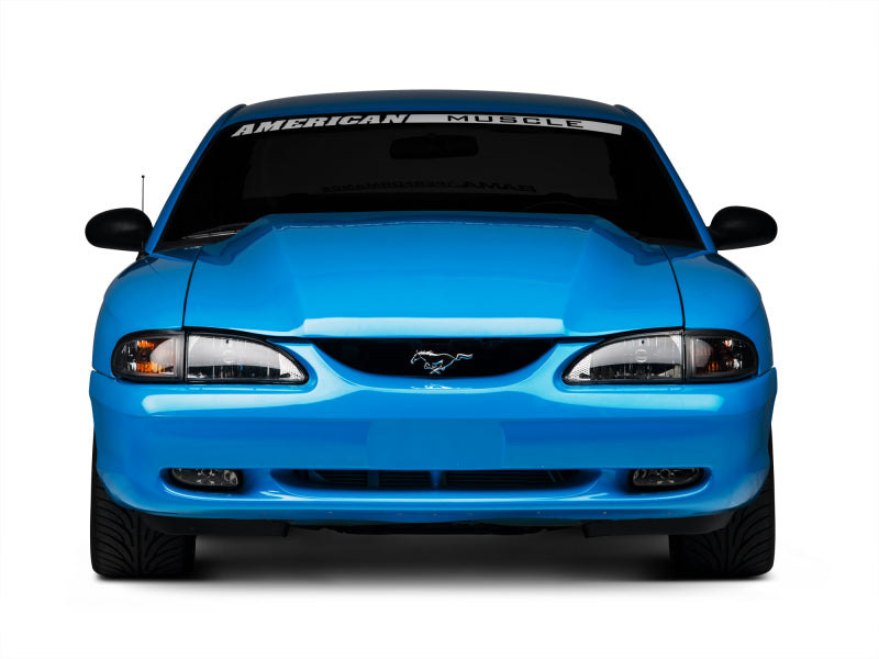 Raxiom 94-98 Mustang Axial Series Cobra Style Headlights- Black Housing (Clear Lens) Raxiom 94-98 Mustang Axial Series Cobra Style Headlights- Black Housing (Clear Lens)