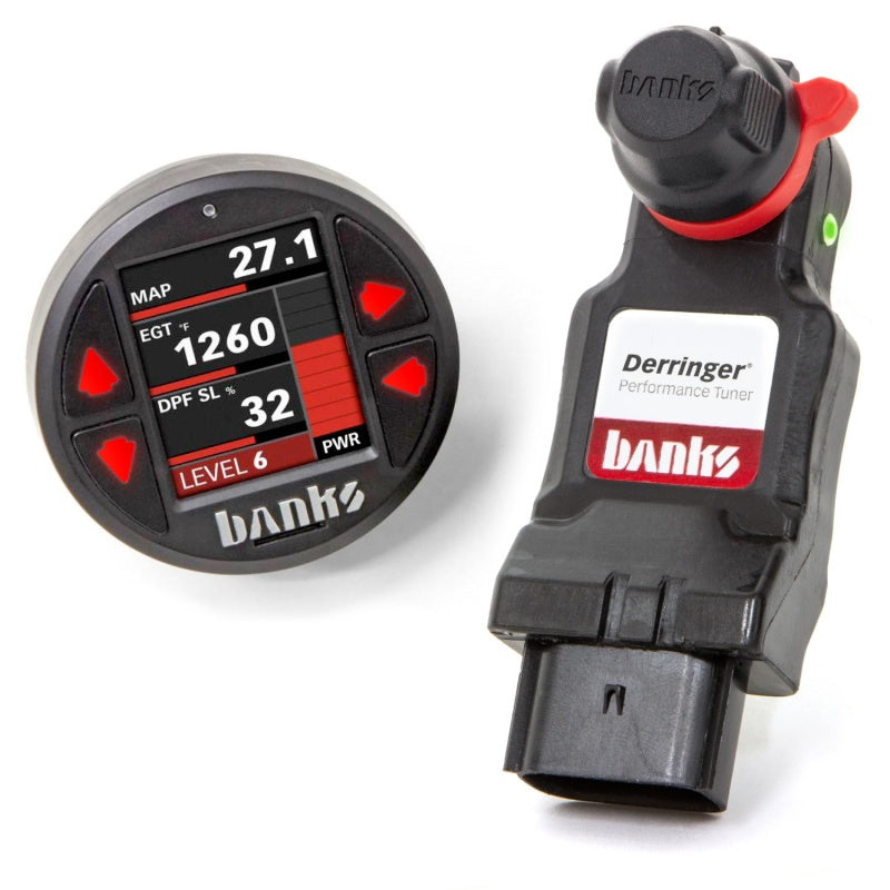 Banks Power 17-19 Ford F250/F350 6.7L Power Stroke Derringer Tuner (Gen 2) w/ Super Gauge Banks Power 17-19 Ford F250/F350 6.7L Power Stroke Derringer Tuner (Gen 2) w/ Super Gauge