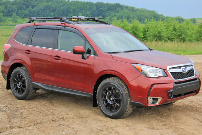 Rally Armor 14-18 Subaru Forester Black Mud Flap w/ Grey Logo Rally Armor 14-18 Subaru Forester Black Mud Flap w/ Grey Logo