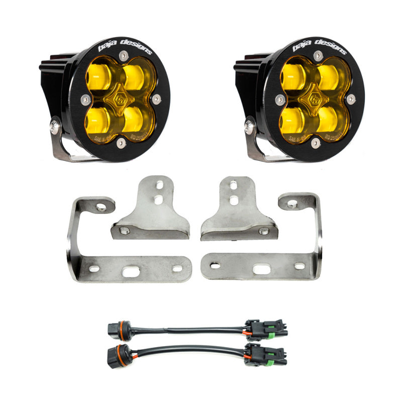 Baja Designs 2018+ Wrangler JL Rubicon Sport Fog Light Pocket Kit - Amber Baja Designs 2018+ Wrangler JL Rubicon Sport Fog Light Pocket Kit - Amber