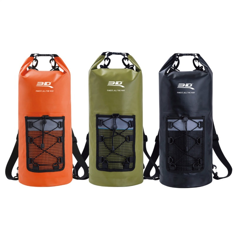 3D MAXpider Roll-Top Dry Bag Backpack - Black 3D MAXpider Roll-Top Dry Bag Backpack - Black
