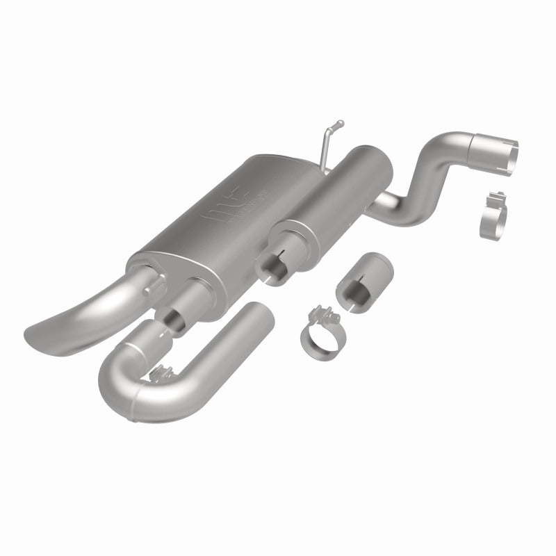 MagnaFlow 18-23 Jeep Wrangler JL 2.0L/3.6L Overland Series Axle-Back Exhaust MagnaFlow 18-23 Jeep Wrangler JL 2.0L/3.6L Overland Series Axle-Back Exhaust