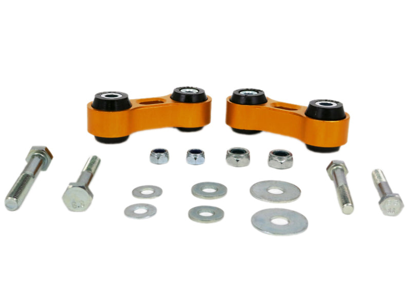 Whiteline 02-07 Subaru WRX Wagon / 93-00 & 03-07 Subaru Impreza Non-Turbo Front Sway bar link conv k Whiteline 02-07 Subaru WRX Wagon / 93-00 & 03-07 Subaru Impreza Non-Turbo Front Sway bar link conv k