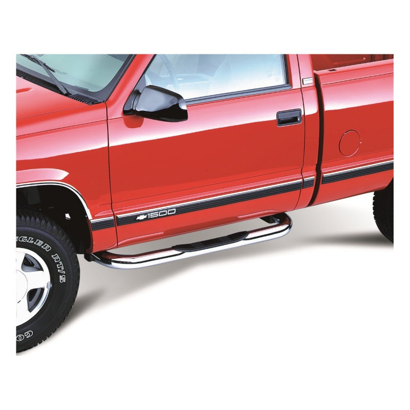 Westin 1999-2013 Chevy Silverado 1500 Reg Cab Signature 3 Nerf Step Bars - Chrome Westin 1999-2013 Chevy Silverado 1500 Reg Cab Signature 3 Nerf Step Bars - Chrome