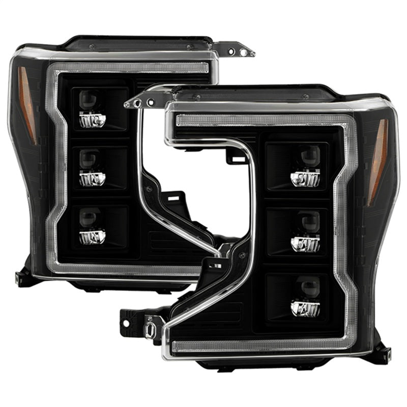 Spyder Apex 20-22 Ford F250/F350 (Halogen) High-Power LED Headlights - Black PRO-YD-FS20HALAP-SEQ-BK Spyder Apex 20-22 Ford F250/F350 (Halogen) High-Power LED Headlights - Black PRO-YD-FS20HALAP-SEQ-BK