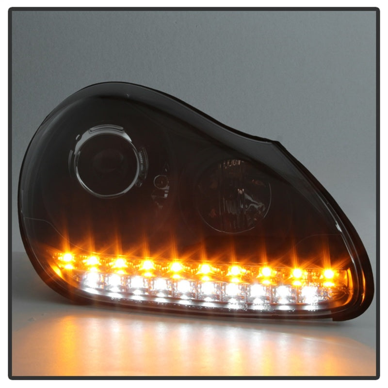 Spyder Porsche Cayenne 03-06 Projector Xenon/HID Model- DRL LED Blk PRO-YD-PCAY03-HID-DRL-BK Spyder Porsche Cayenne 03-06 Projector Xenon/HID Model- DRL LED Blk PRO-YD-PCAY03-HID-DRL-BK