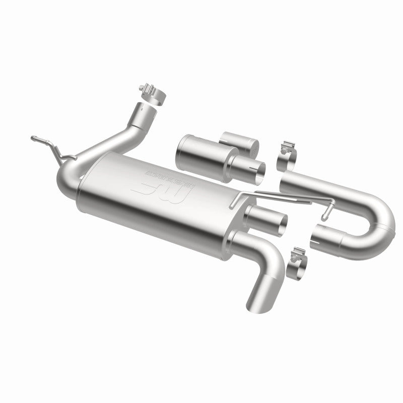 MagnaFlow 07-18 Jeep Wrangler JK Overland Series Axle-Back Exhaust System MagnaFlow 07-18 Jeep Wrangler JK Overland Series Axle-Back Exhaust System
