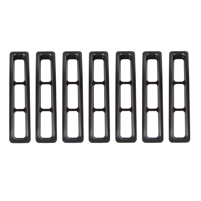 Rugged Ridge Grille Inserts Black 97-06 Jeep Wrangler Rugged Ridge Grille Inserts Black 97-06 Jeep Wrangler
