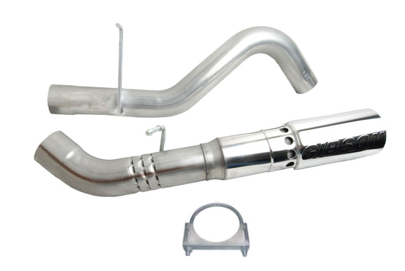 Gibson 15-19 GMC Sierra 2500 HD Base 6.6L 4in Filter-Back Single Exhaust - Stainless Gibson 15-19 GMC Sierra 2500 HD Base 6.6L 4in Filter-Back Single Exhaust - Stainless