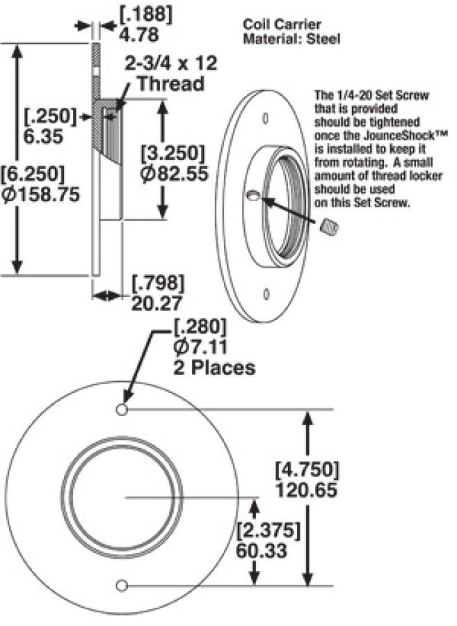 SPC Performance END MOUNT & ADAPTOR ASSY SPC Performance END MOUNT & ADAPTOR ASSY