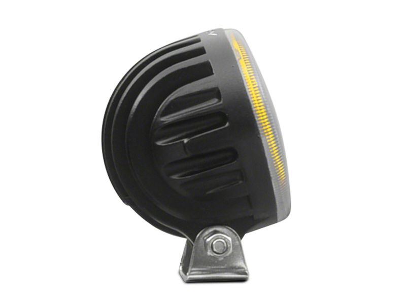 Raxiom Axial 3-In 4-LED Yellow Beam Round Light Flood Beam Universal (Some Adaptation Required) Raxiom Axial 3-In 4-LED Yellow Beam Round Light Flood Beam Universal (Some Adaptation Required)