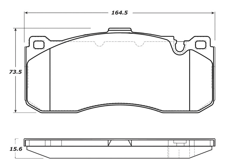 StopTech Street Touring 08-09 BMW 128i/135i Coupe Front Brake Pads StopTech Street Touring 08-09 BMW 128i/135i Coupe Front Brake Pads