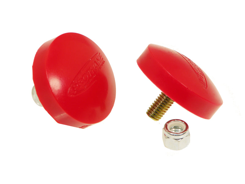 Prothane Universal Bump Stop 11/16X2 Button - Red Prothane Universal Bump Stop 11/16X2 Button - Red