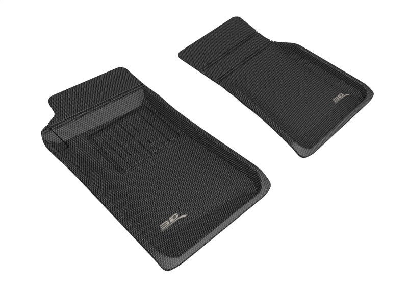 3D MAXpider 89-05 Mazda Miata Kagu Floormats - Black 3D MAXpider 89-05 Mazda Miata Kagu Floormats - Black