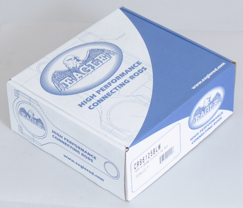 Eagle 6.125in Lightweight ESP H-Beam Connecting Rods Set of 8 Eagle 6.125in Lightweight ESP H-Beam Connecting Rods Set of 8