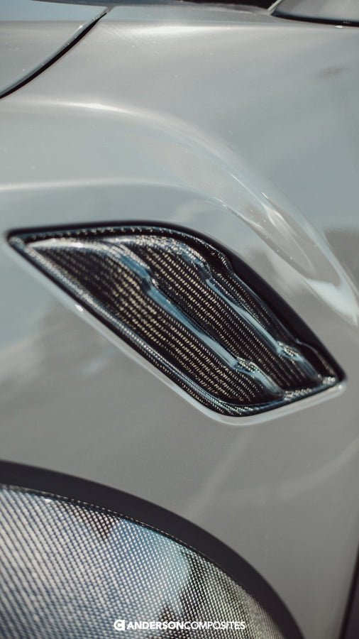Anderson Composites 17-18 Ford Raptor Type OE Carbon Fiber Fender Vents Anderson Composites 17-18 Ford Raptor Type OE Carbon Fiber Fender Vents