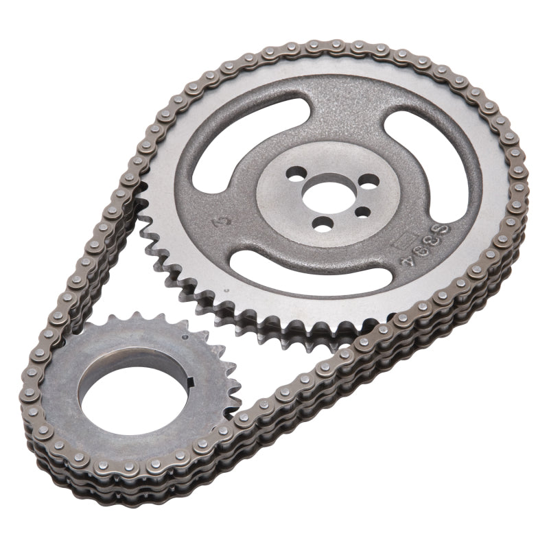 Edelbrock Timing Chain And Gear Set BBC Sng/Keyway Edelbrock Timing Chain And Gear Set BBC Sng/Keyway