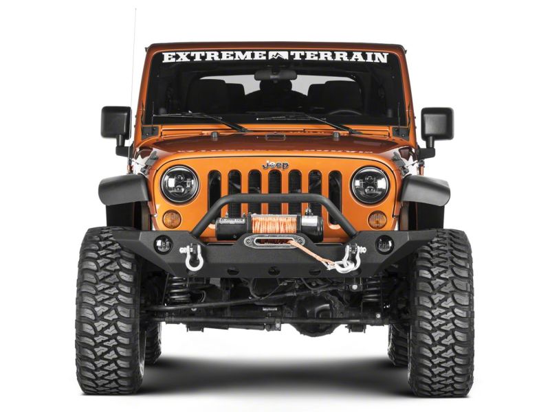 Raxiom 07-18 Jeep Wrangler JK Windshield Mounted Dual Light Brackets Raxiom 07-18 Jeep Wrangler JK Windshield Mounted Dual Light Brackets