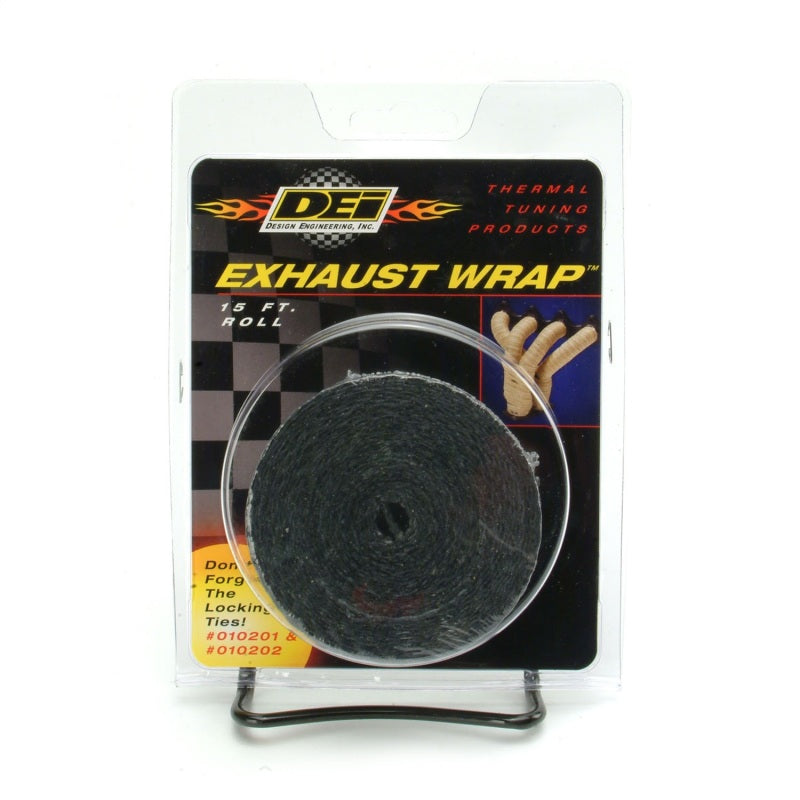 DEI Exhaust Wrap 1in x 15ft - Black DEI Exhaust Wrap 1in x 15ft - Black