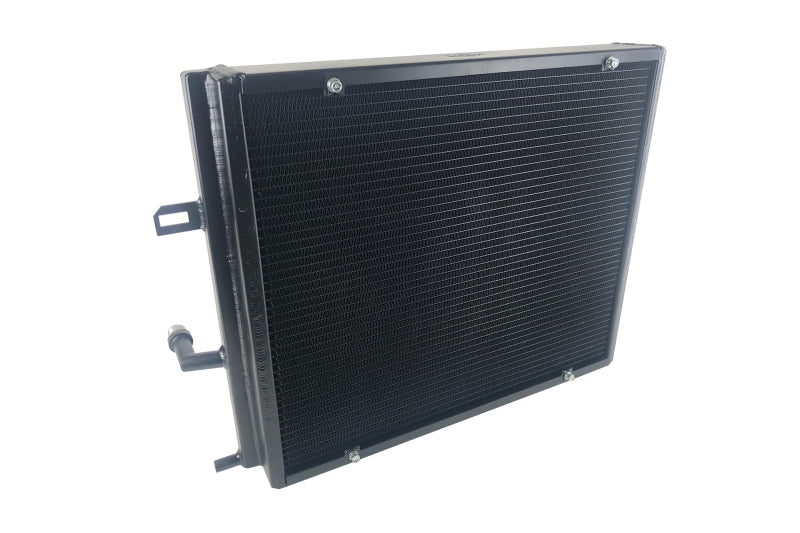 CSF BMW B58/B48 Front Mount Triple-Pass Heat Exchanger w/Rock Guard - Black CSF BMW B58/B48 Front Mount Triple-Pass Heat Exchanger w/Rock Guard - Black