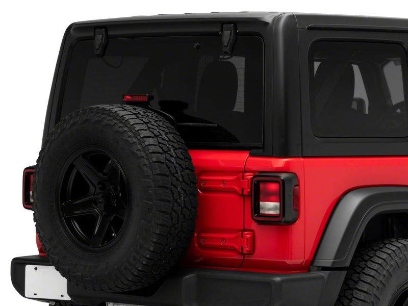 Raxiom 18-23 Jeep Wrangler JL Axial Series Rear Window Glass Hinge LED Lights Raxiom 18-23 Jeep Wrangler JL Axial Series Rear Window Glass Hinge LED Lights