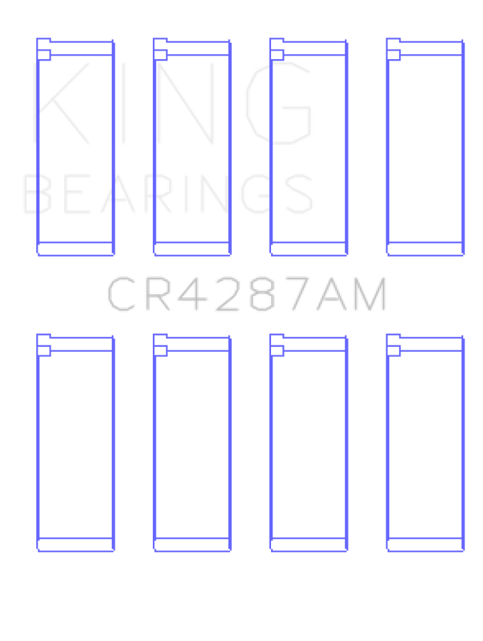 King Acura B18C1/B18C5 L4 / Honda 110CI  DOHC (Size STD) Rod Bearing Set King Acura B18C1/B18C5 L4 / Honda 110CI  DOHC (Size STD) Rod Bearing Set