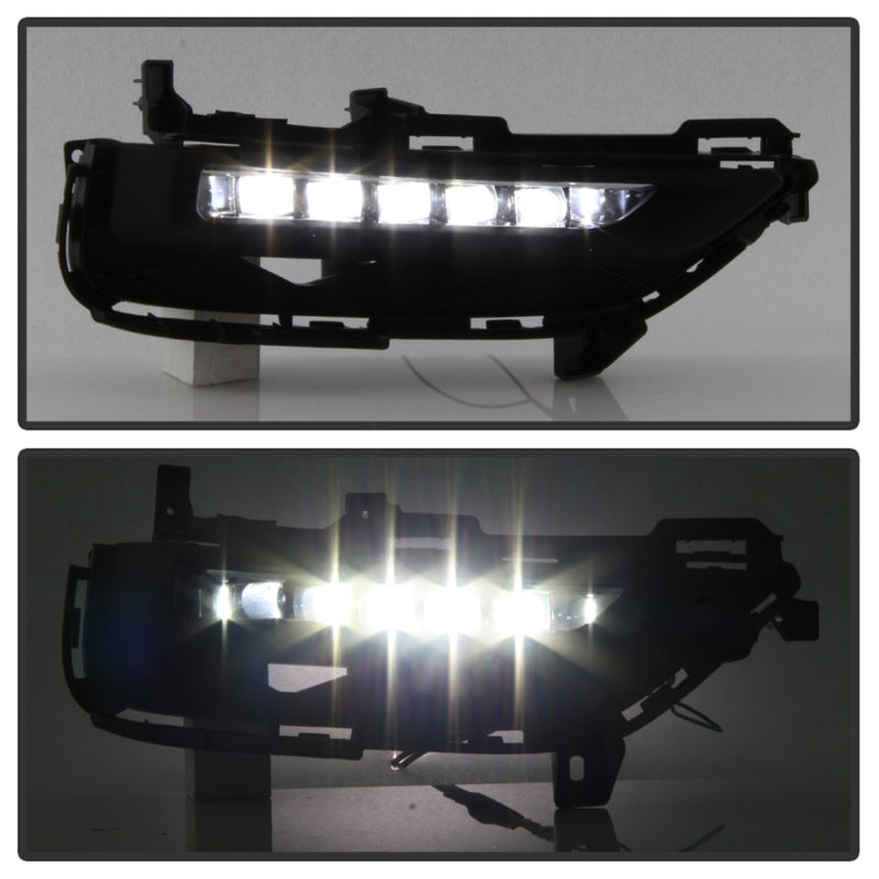 Spyder Honda Accord Coupe 2016-2017 OEM LED Fog Lights W/Switch- Clear FL-HA2016-2D-LED-C Spyder Honda Accord Coupe 2016-2017 OEM LED Fog Lights W/Switch- Clear FL-HA2016-2D-LED-C