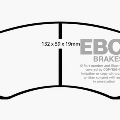 EBC 03-05 Mazda 6 2.3 Greenstuff Front Brake Pads