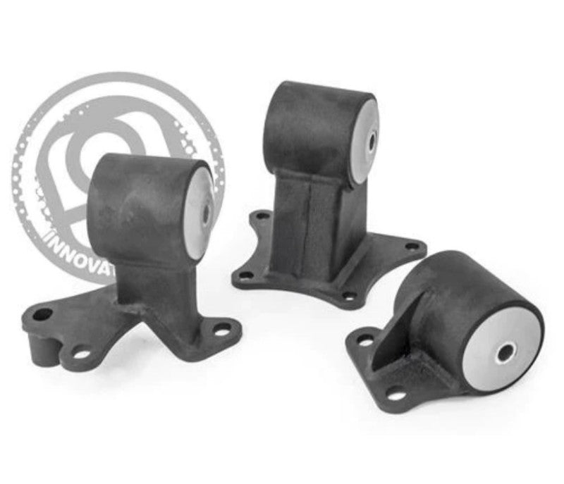 Innovative 94-97 Accord H/F Series Black Steel Mounts 75A Bushings (Auto to Manual) Innovative 94-97 Accord H/F Series Black Steel Mounts 75A Bushings (Auto to Manual)