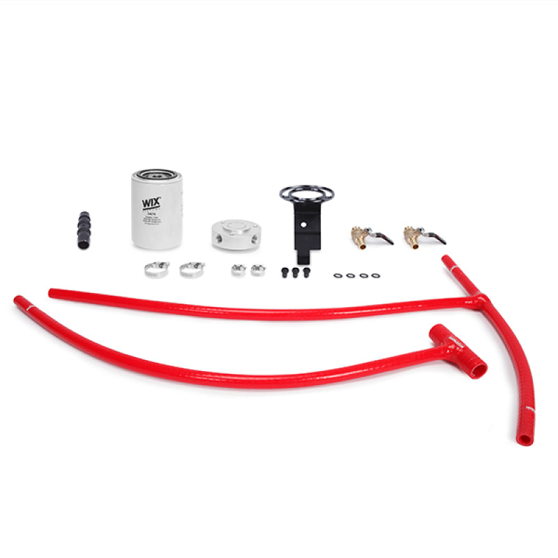Mishimoto 03-07 Ford 6.0L Powerstroke Coolant Filtration Kit - Red Mishimoto 03-07 Ford 6.0L Powerstroke Coolant Filtration Kit - Red