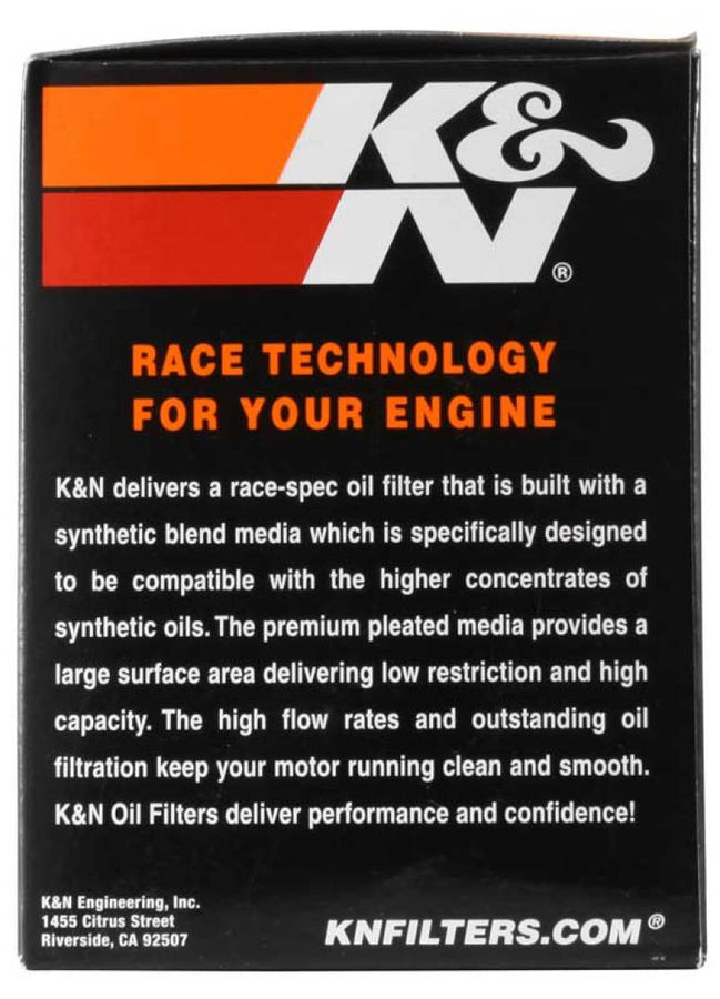 K&N Can/AM Spyder RT 998/ Buell 1125R -2.2219in OD x 0.969in ID x 3.813in H Oil Filter K&N Can/AM Spyder RT 998/ Buell 1125R -2.2219in OD x 0.969in ID x 3.813in H Oil Filter