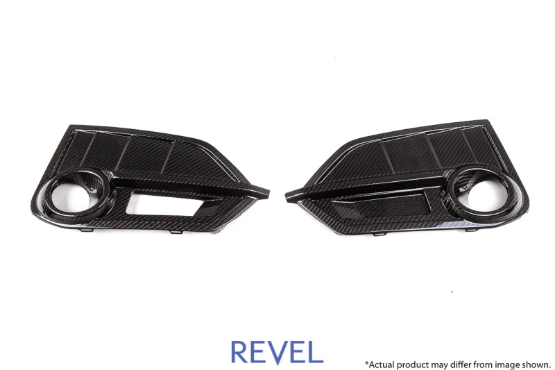 Revel GT Dry Carbon Front Fog Light Covers (Left & Right) 17-18 Honda Civic Type-R - 2 Pieces Revel GT Dry Carbon Front Fog Light Covers (Left & Right) 17-18 Honda Civic Type-R - 2 Pieces