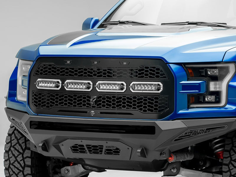 aFe 17-20 Ford Raptor w/ FFC Scorpion Grill w/ LEDs aFe 17-20 Ford Raptor w/ FFC Scorpion Grill w/ LEDs
