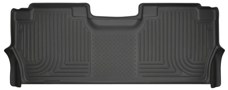 Husky Liners 21-23 Ford F-150 CC SC / 2017 Ford SD CC WeatherBeater Rear Floor Liners - Black Husky Liners 21-23 Ford F-150 CC SC / 2017 Ford SD CC WeatherBeater Rear Floor Liners - Black
