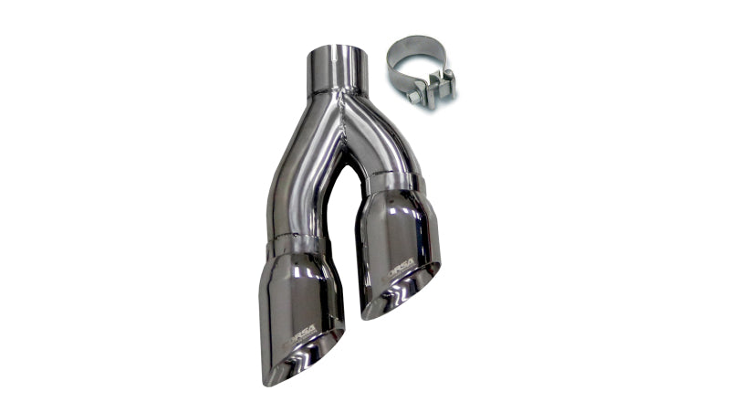 Corsa 2009-2013 Inlet 4in Pro Series Twin Side Swept Exhaust Tip Kit Corsa 2009-2013 Inlet 4in Pro Series Twin Side Swept Exhaust Tip Kit