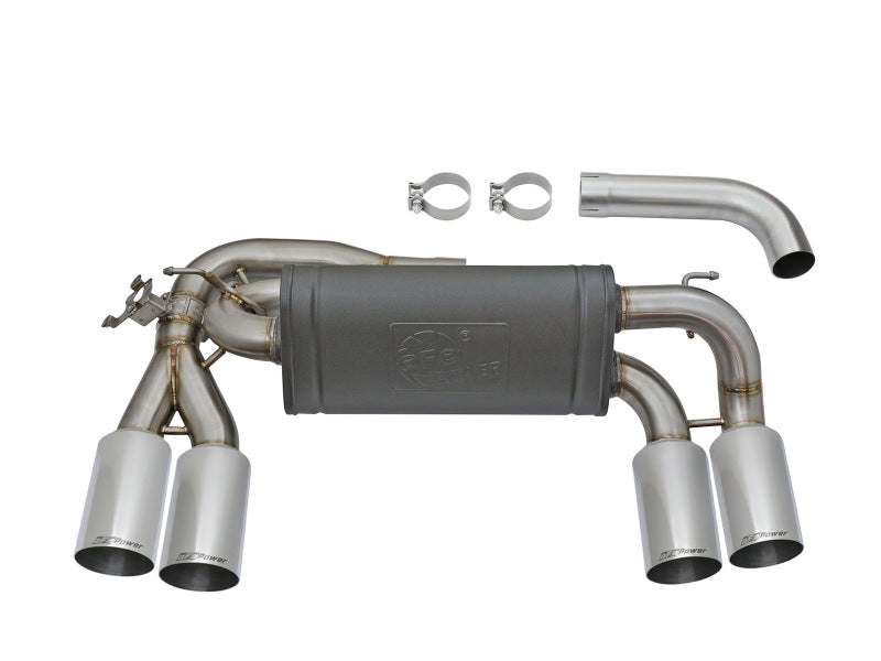 aFe MACHForce XP 3in - 2 1/2in Axle Back 304SS Exhaust w/ Polished Tips 16-17 BMW M2 (f87) aFe MACHForce XP 3in - 2 1/2in Axle Back 304SS Exhaust w/ Polished Tips 16-17 BMW M2 (f87)