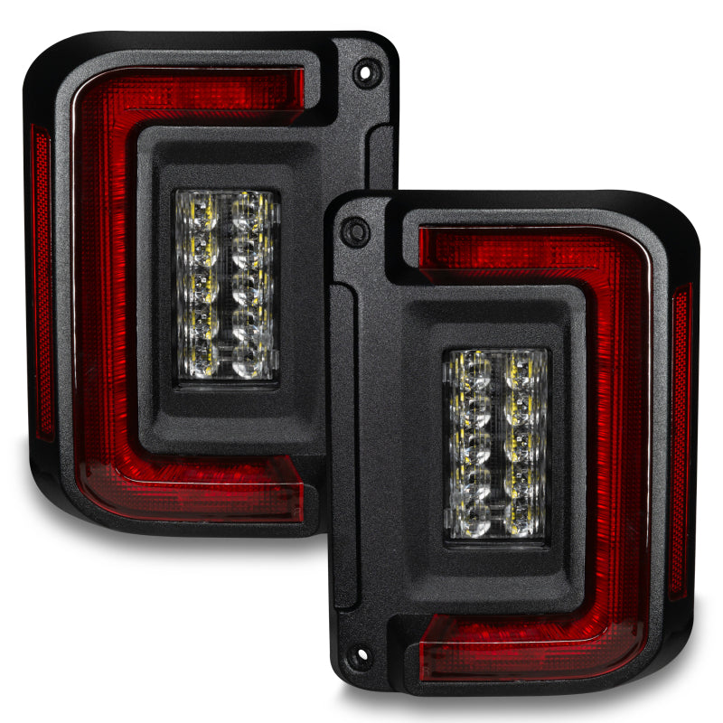 Oracle Lighting Jeep Wrangler JK Flush Mount LED Tail Lights SEE WARRANTY Oracle Lighting Jeep Wrangler JK Flush Mount LED Tail Lights SEE WARRANTY