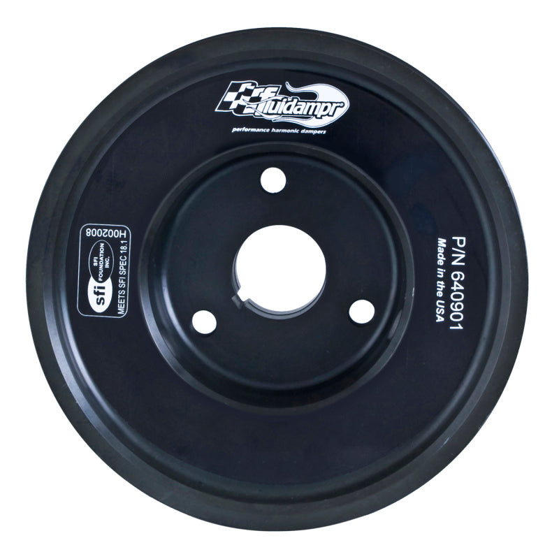 Fluidampr 03-06 Nissan 350Z VQ35DE V6 Steel Internally Balanced Damper Fluidampr 03-06 Nissan 350Z VQ35DE V6 Steel Internally Balanced Damper