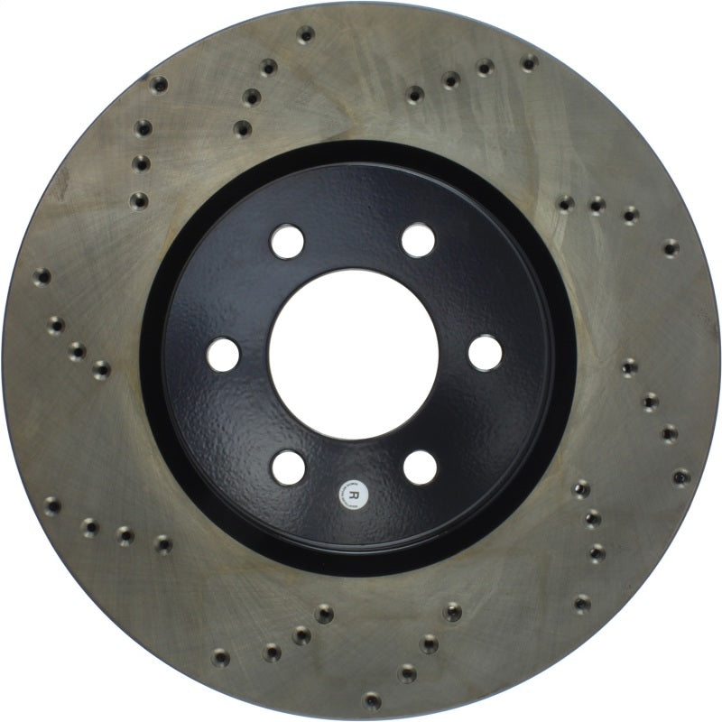 StopTech 92-02 Dodge Viper Drilled Front Right Cryo Rotor StopTech 92-02 Dodge Viper Drilled Front Right Cryo Rotor