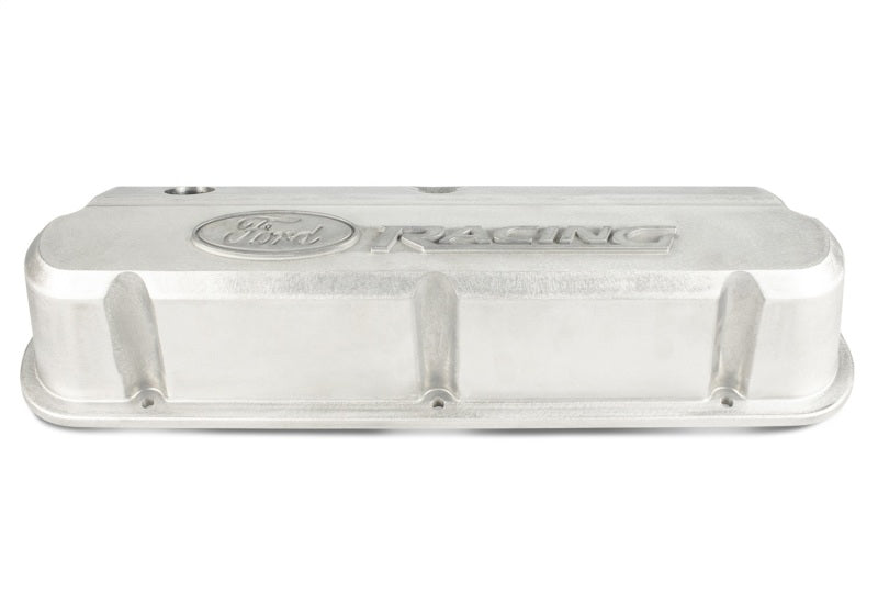 Ford Racing Slant Edge Valve Covers w/Ford Racing Logo - Bare Ford Racing Slant Edge Valve Covers w/Ford Racing Logo - Bare