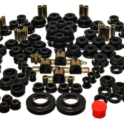 Energy Suspension 97-06 Jeep Wrangler TJ Black Hyper-Flex Master Bushing Set
