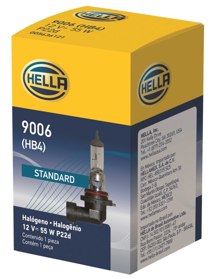Hella 9006 12V 55W Halogen Bulb Hella 9006 12V 55W Halogen Bulb