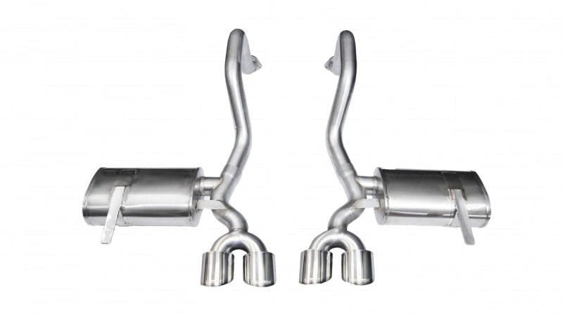Corsa 1997-2004 Chevrolet Corvette C5 Z06 5.7L V8 Polished Xtreme Axle-Back Exhaust Corsa 1997-2004 Chevrolet Corvette C5 Z06 5.7L V8 Polished Xtreme Axle-Back Exhaust